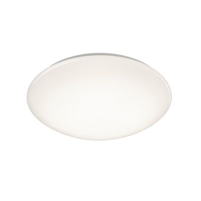 Fehér műanyag fürdőszoba mennyezeti lámpa, Olabisi, 18 W, 3000 K LED, IP44
