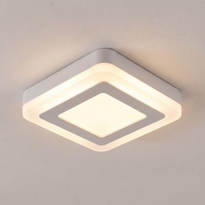Műanyag lépcsőház világítás fehér, Haley, 8 W, 4500 K LED, IP54