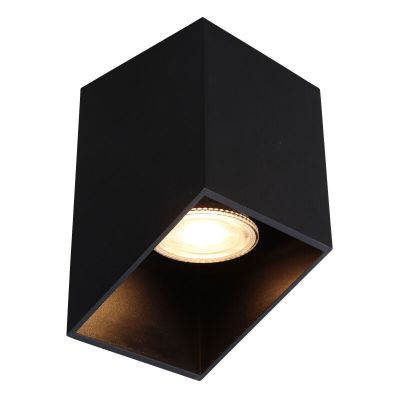 Retro felületre szerelt spotlámpa fekete, Neva